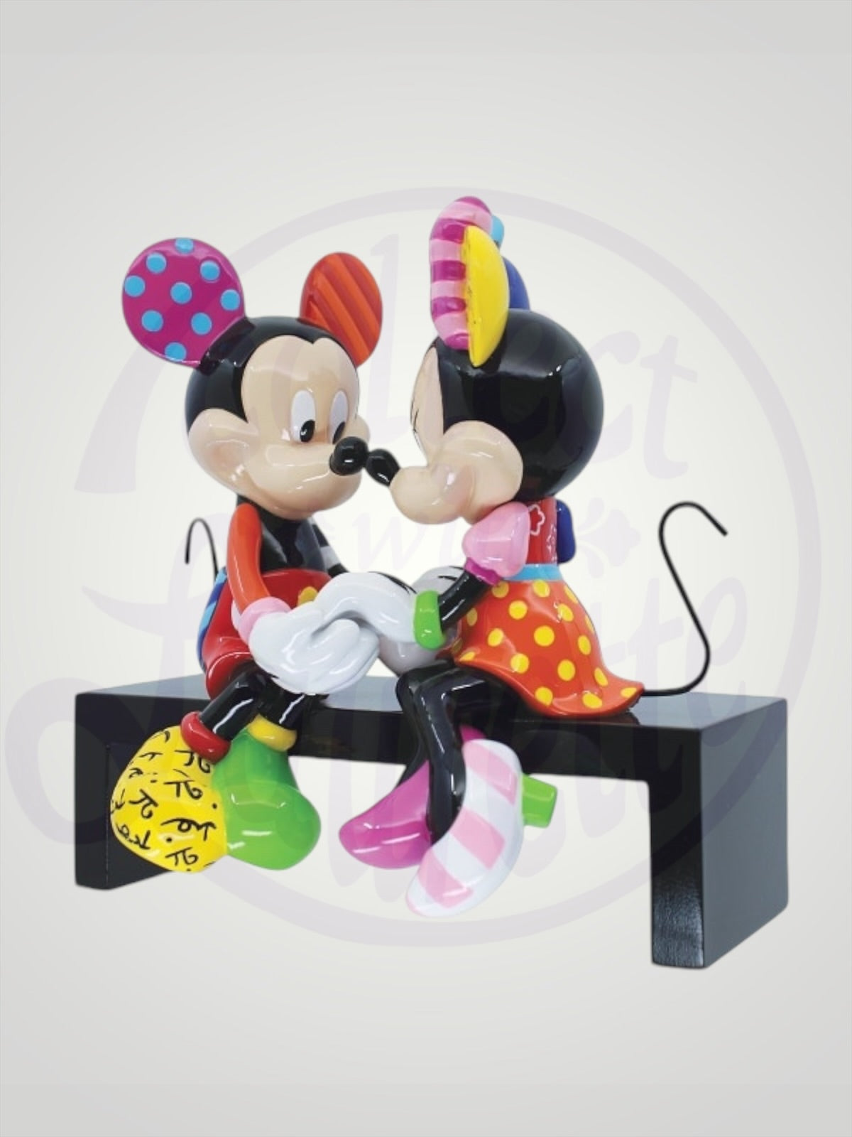 Disney by Britto Collection -Mickey and Minnie Love Figurine